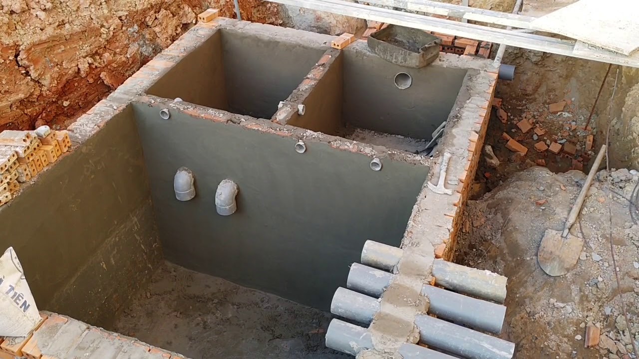 Cấu tạo và nguyên tắc hoạt động của bể phốt