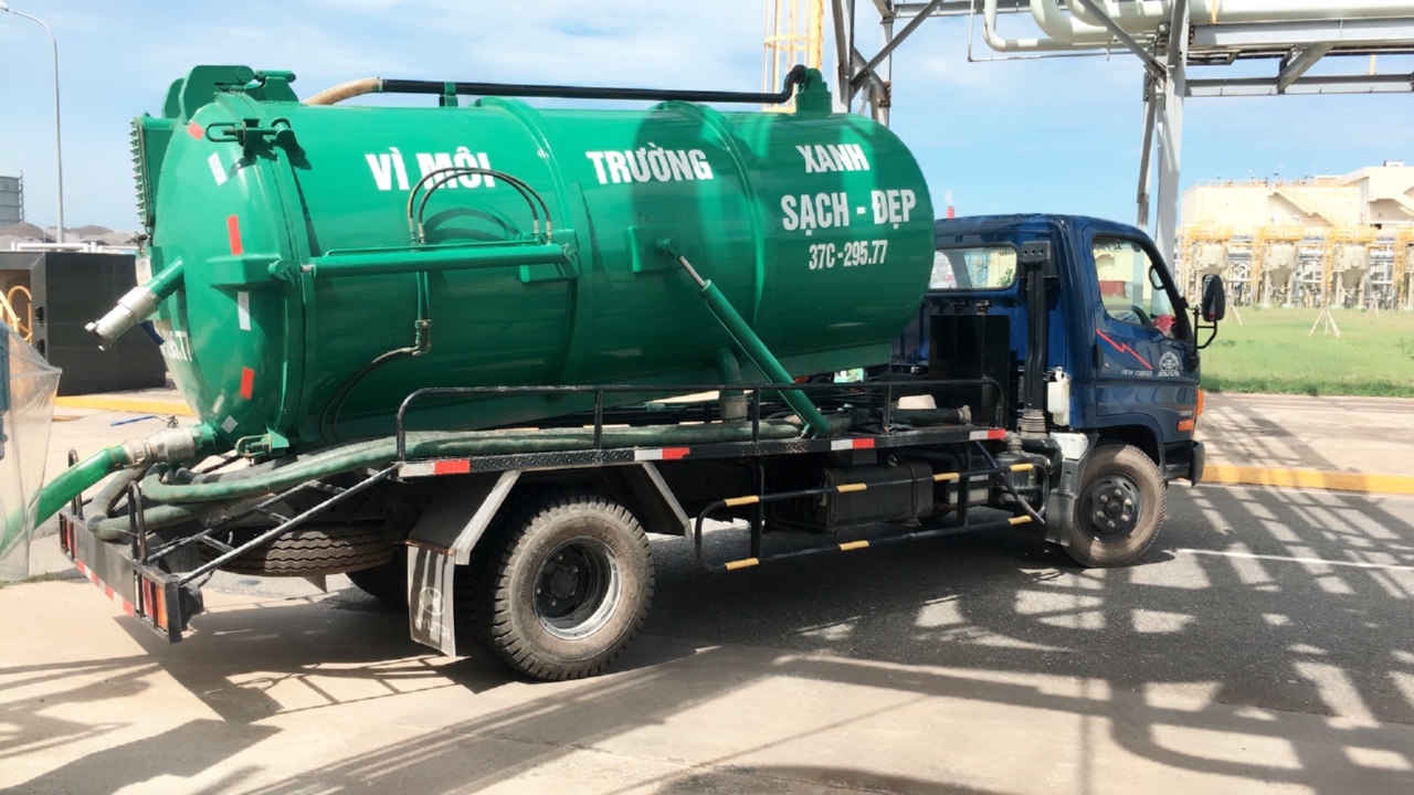 Dịch vụ hút bể phốt Quảng Ngãi uy tín