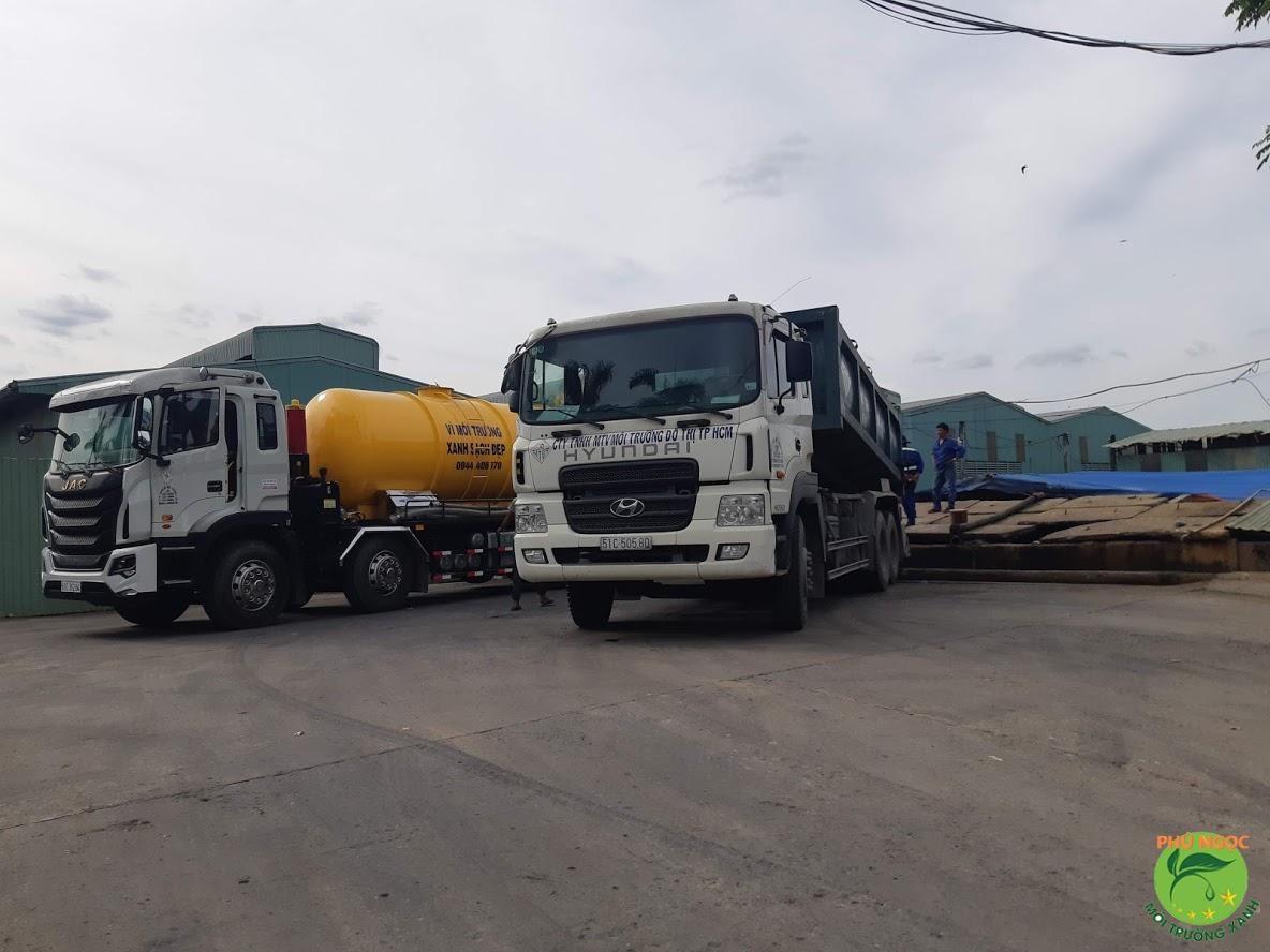 Quy trình cung cấp dịch vụ hút bể phốt Quảng Ngãi