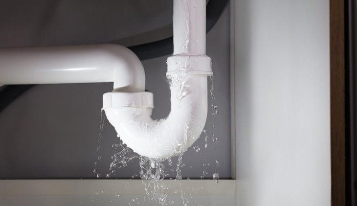 Vòi nước, ống nước bị rò rỉ